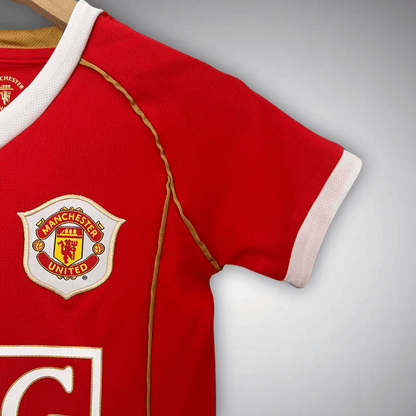 06/07 Manchester United Home Kids Size Kit