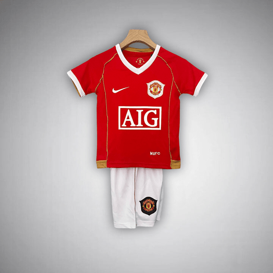 06/07 Manchester United Home Kids Size Kit
