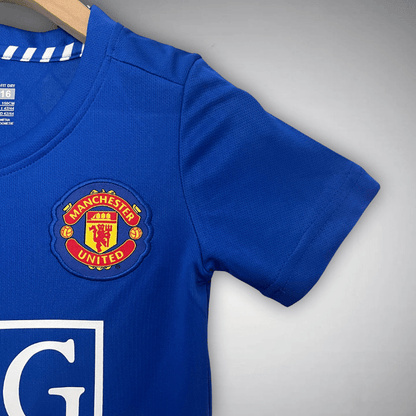 08/09 Manchester United Away Kids Size Kit