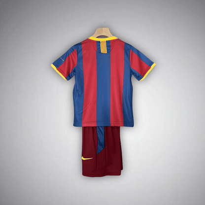 10/11 FC Barcelona Home Kids Size Kit