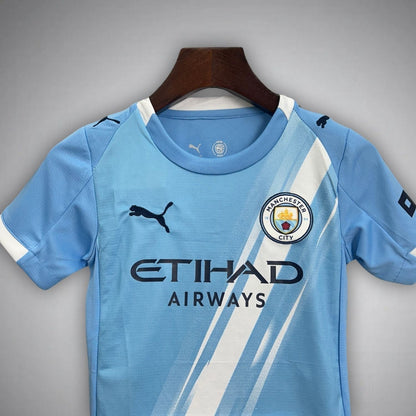 25/26 Manchester City Home Kids Size Kit