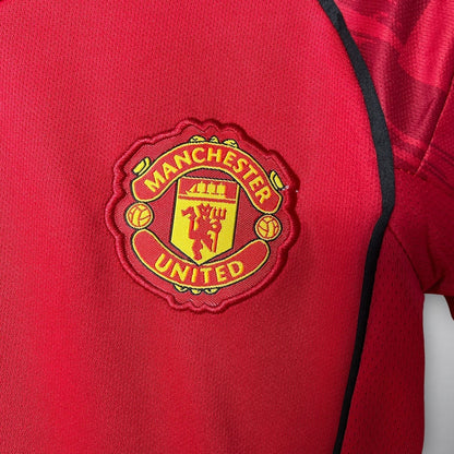 25/26 Manchester United Home Kids Size Kit