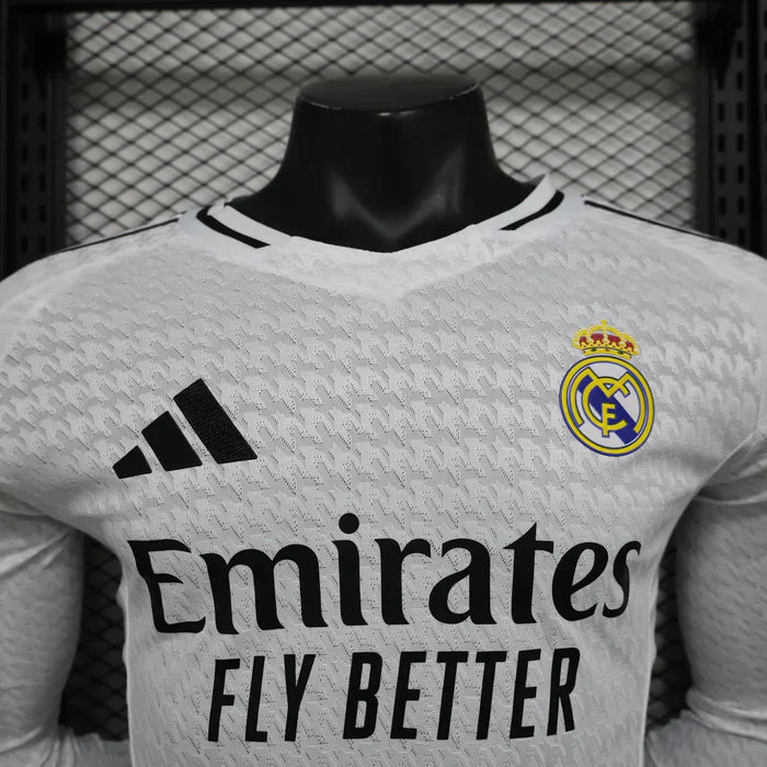 Real Madrid 2024/2025 Home Kit Long Sleeve