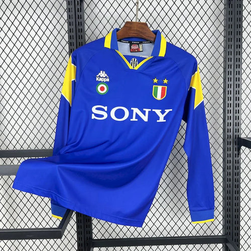 1995-1996 Retro Juventus Away Jersey Long Sleeve