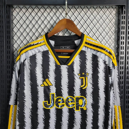 2023/2024 Juventus Home Long Sleeve