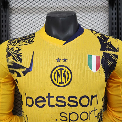 2024/2025 Inter Milan Third Away Jersey Long Sleeve