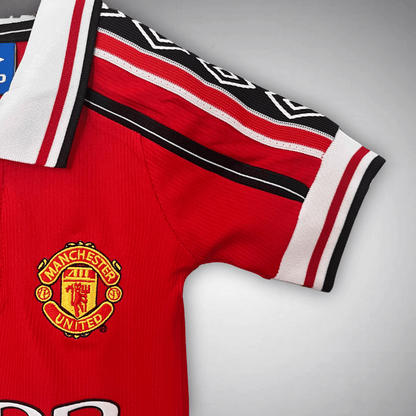 98/99 Manchester United Home Kids Size Kit
