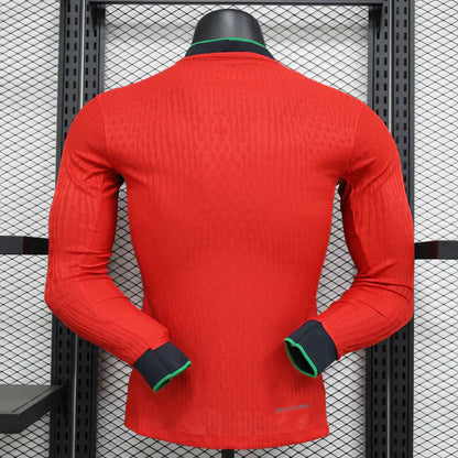 Portugal 2024/2025 Home Kit Long Sleeve