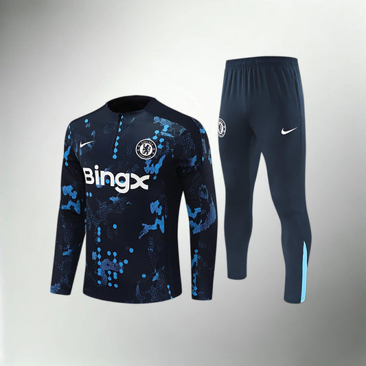 Chelsea Dark Blue Tracksuit