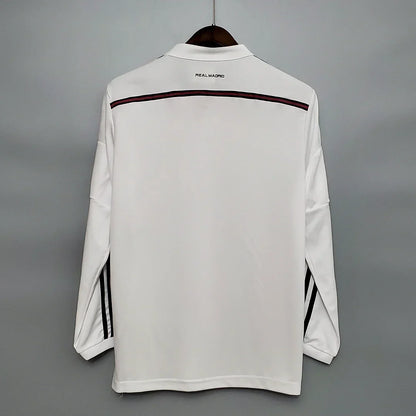 Retro 2014/2015 Real Madrid Home Long Sleeve