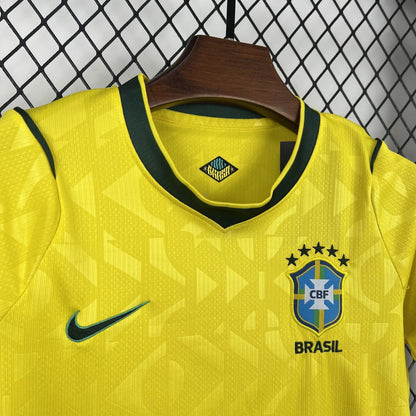 2026 Brazil Home World Cup Kit Kids Size